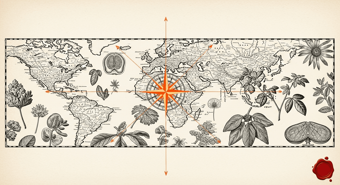 Antique Cartographer's Map style editorial illustration for the news article: Autonomous Agents Move From Research Projects to Production Systems