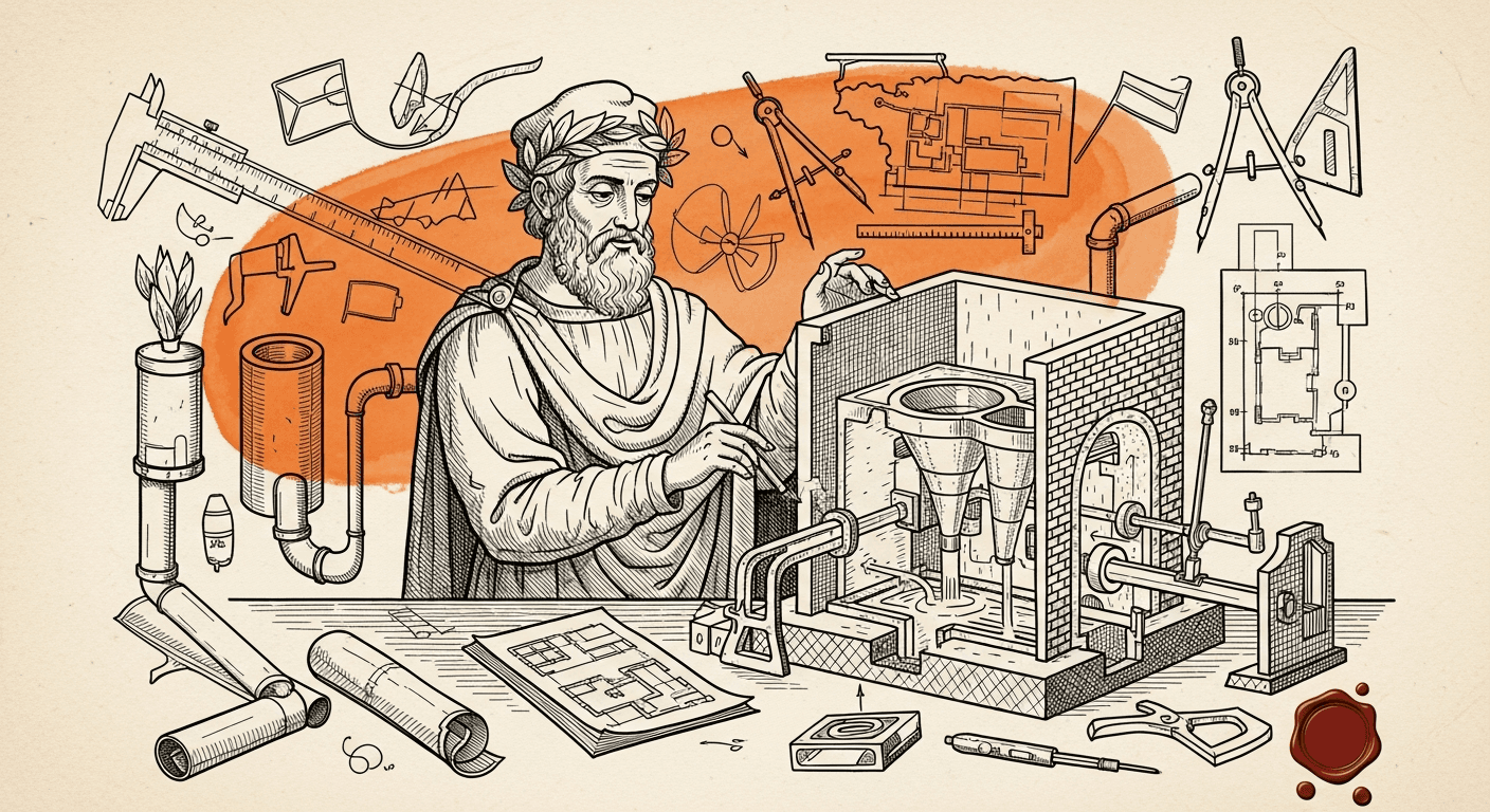 Pressed Ink Seal / Typewriter Imprint style editorial illustration for the news article: Vercel Sandbox firewall adds request proxying and filtering
