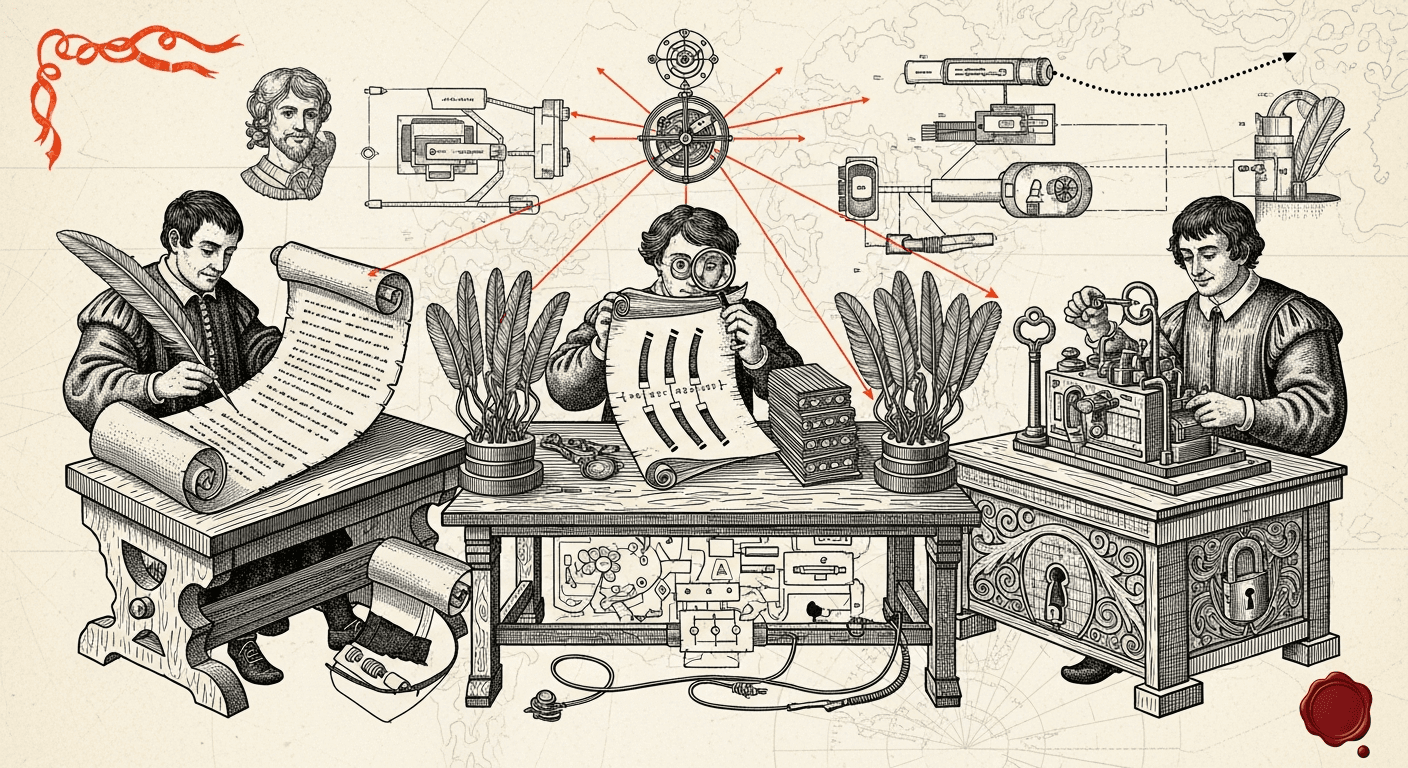 Duotone Halftone of a Single Object style editorial illustration for the news article: The Agentic IDE Wars: Cursor, Claude Code, and OpenAI Codex Upd
