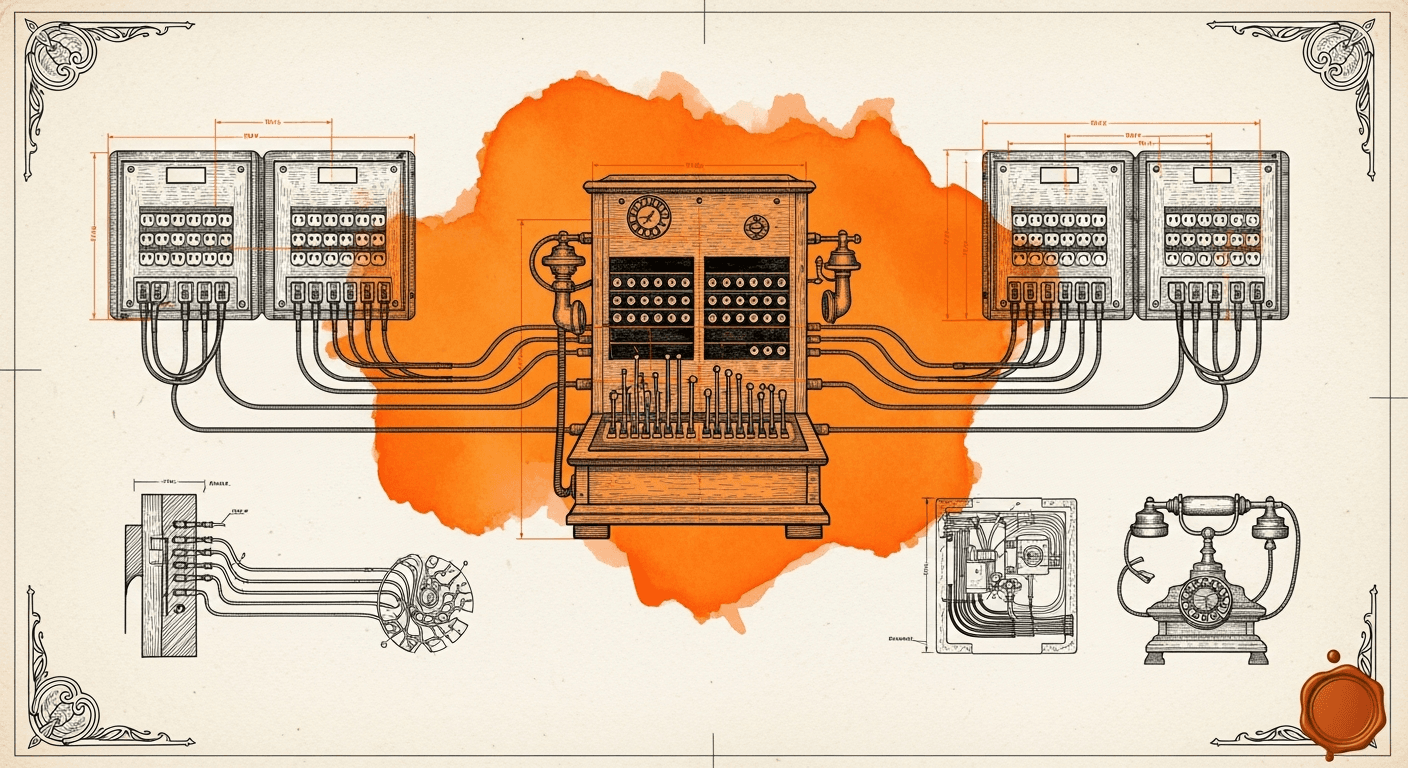 Old Book Frontispiece / Plate style editorial illustration for the article: OpenRouter: The Complete Guide (2026)